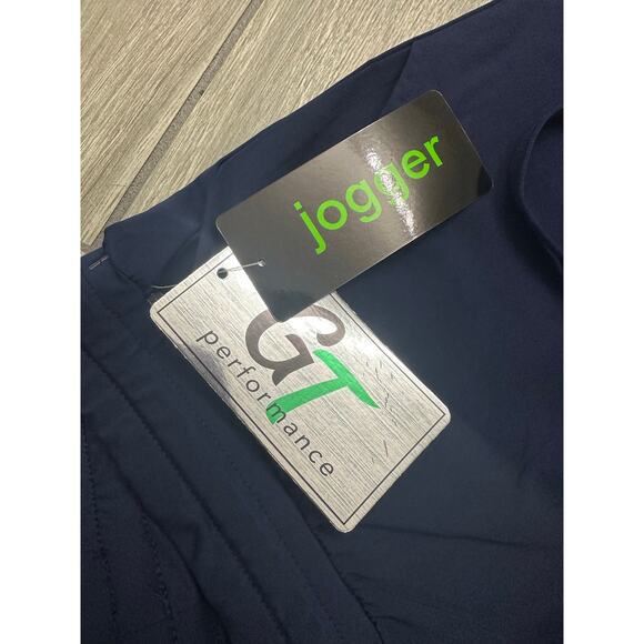 GT Performance Joggers Navy Blue Wrinkle free Women’s Work Scrub pants Sz Medium - Picture 6 of 11